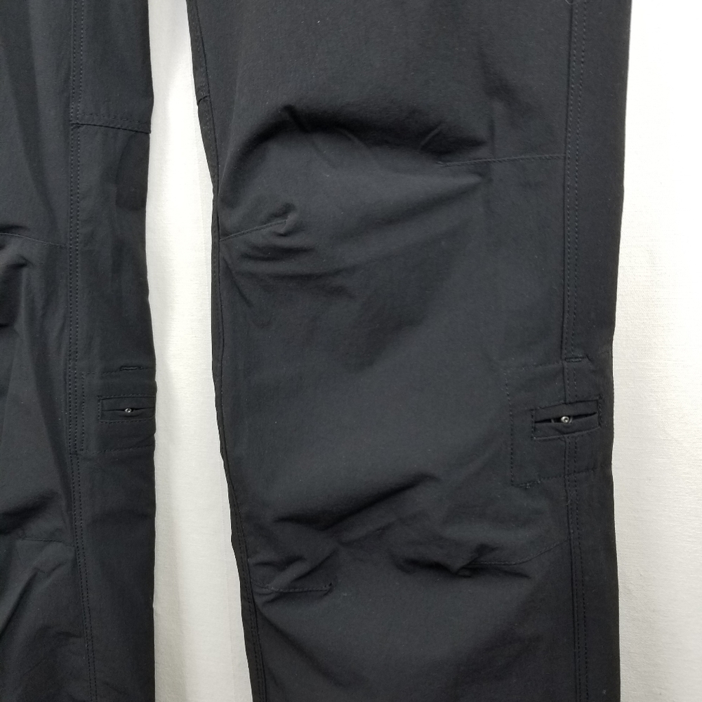 New The North Face Black Outdoor Tab Hem Hiking Activewear Pants Size 4 - Picture 5 of 14